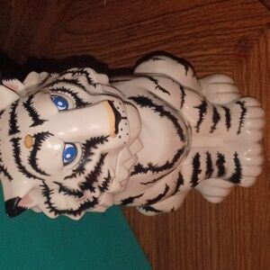 The Greatest Show on Earth White Tiger plastic mug Ringling Bros Circus